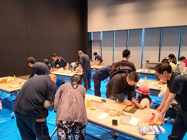 木曽ひのきで作るMY箸づくり